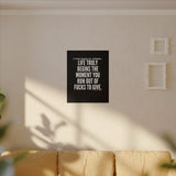 LIFE TRULY BEGINS CANVAS ART