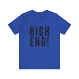 HIGH END BLACK UNISEX SHORT SLEEVE T-SHIRTS