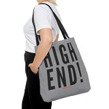 HIGH END BLACK TOTE BAG