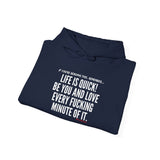 LIFE IS QUICK UNISEX HOODIE