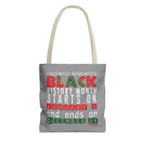 FRIENDLY REMINDER TOTE BAG