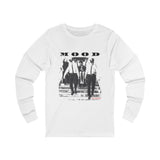 MOOD - WHITE UNISEX LONG SLEEVE T-SHIRT