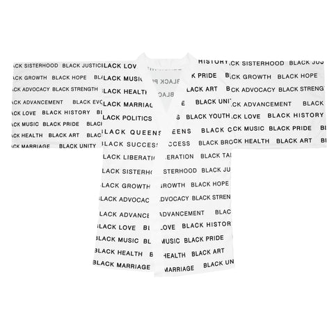 BLACK MAGIC - BLACK LETTERS KIMONO