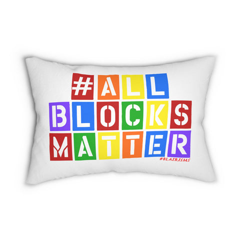 ALLBLOCKSMATTER_Multi LUMBAR PILLOW