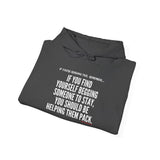 HELP THEM PACK UNISEX HOODIE