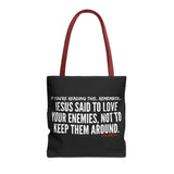 JESUS SAID (CLEAN) TOTE BAG
