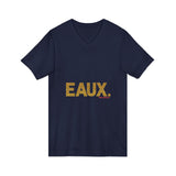 EAUX GOLD UNISEX V-NECK T-SHIRTS