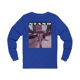 STAND - WHITE UNISEX LONG SLEEVE T-SHIRT