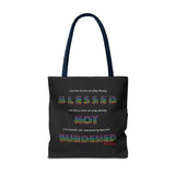 BLACK MAN RAINBOW TOTE BAG