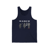 MARCH - WHITE UNISEX TANK TOP