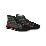 BLACK MAGIC - RBG HI-TOP SNEAKERS WHITE-SOLE