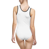 RESIST - WHITE 1 PIECE SWIM SUIT