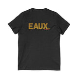 EAUX GOLD UNISEX V-NECK T-SHIRTS