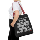 HELP THEM PACK TOTE BAG