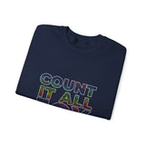 COUNT IT ALL JOY UNISEX SWEATSHIRTS