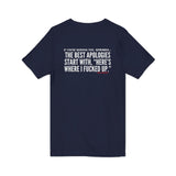 BEST APOLOGIES UNISEX V-NECK T-SHIRT