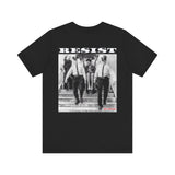 RESIST-WHITE UNISEX SHORT SLEEVE T-SHIRT