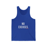 NO EXCUSEUNISEX TANK TOP