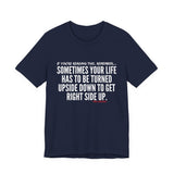 UPSIDE DOWN UNISEX SHORT SLEEVE T SHIRTS
