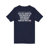 FIGURE OUT UNISEX V-NECK T-SHIRT