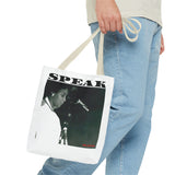 SPEAK - BLACK TOTE BAG