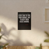 JESUS SAID CANVAS ART