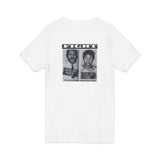 FIGHT - WHITE UNISEX V-NECK T-SHIRT