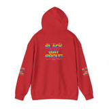 BLACK GAY PROUD UNISEX HOODIE
