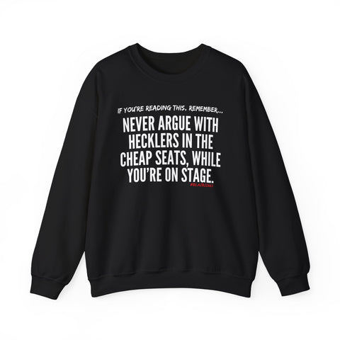 HECKLERS UNISEX SWEATSHIRT