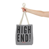 HIGH END BLACK TOTE BAG