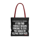 HELP THEM PACK TOTE BAG