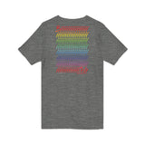 BIIIIIITCH RAINBOW UNISEX  V-NECK T-SHIRTS