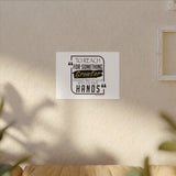 REACH FOR SOMETHING BLACK GOLD CANVAS ART