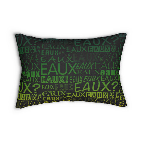 EAUX- MARDI GRAS LUMBAR PILLOW