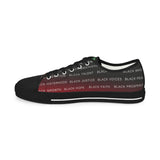 Empowering Men's Low Top Sneakers – Celebrate Black Culture