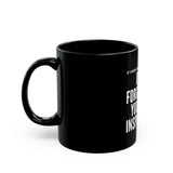 INSOIRATION CERAMIC MUG - BLACK 110Z, 15OZ