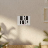 HIGH END BLACK CANVAS ART