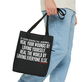HEAL YOUR WOUNDS TOTE BAG