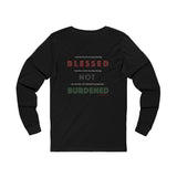 BLACK MAN RBG LONGSLEEVE T-SHIRTS