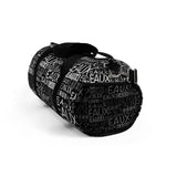 EAUX WHITE DUFFEL BAG