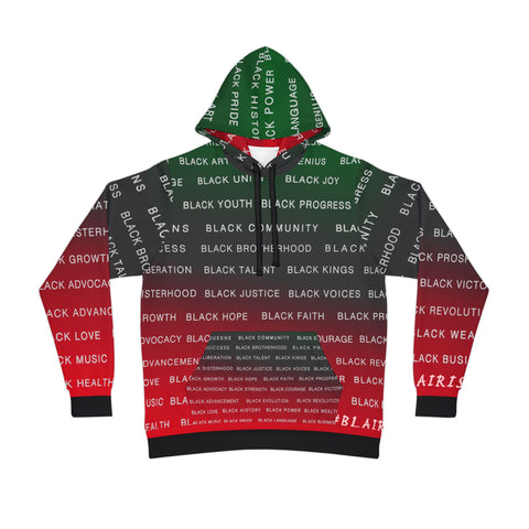 BLACK MAGIC - RBG AOP PULLOVER HOODIE
