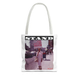 STAND - WHITE TOTE BAG