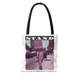 STAND - WHITE TOTE BAG