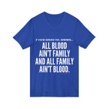 ALL BLOOD UNISEX V-NECK T-SHIRT