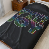 COUNT IT ALL JOY PLUSH PLANKET