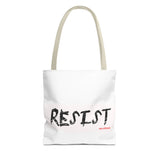RESIST - WHITE TOTE BAG