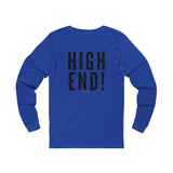 HIGH END BLACK UNISEX LONG SLEEVE T-SHIRTS
