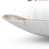 BLACK QUEER RAINBOW THROW PILLOW