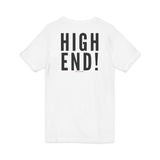 HIGH END BLACK UNISEX V-NECK T-SHIRTS