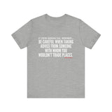 TRADING PLACES UNISEX SHORT SLEEVE T-SHIRT